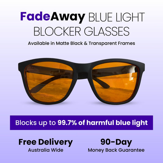 Fadeaway Retro – Blue Ray Blocker Glasses